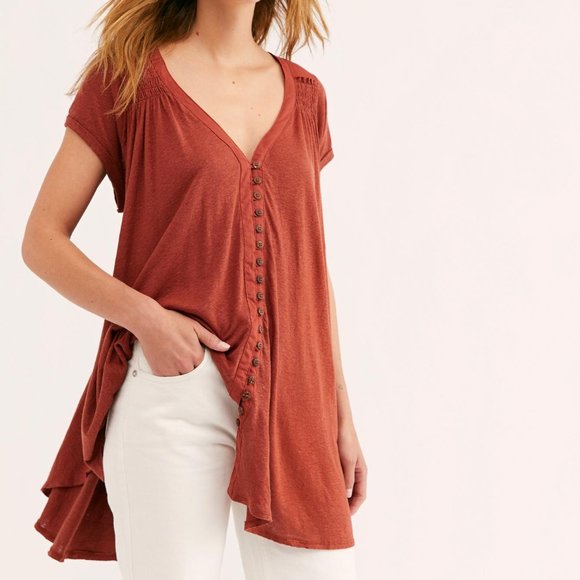 Free People Tops - NEW WITH TAGS Free People Highland Tee